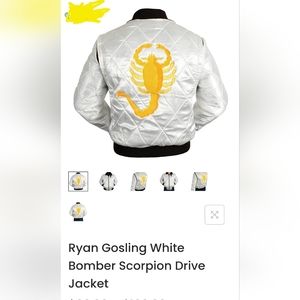 Ryan Gosling Drive Bomber jacket